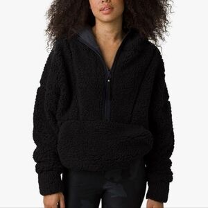 Prana Polar Escape Black Sherpa Jacket
